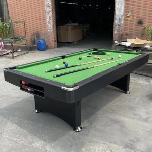 High Quality Adult Home Indoor 8ft Portable Folding Billiard 2 in 1 Pool Table